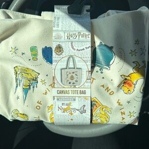 Harry Potter canvas tote bag